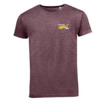T-Shirt Wave Games Bordeau Chiné